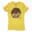 Be Happy, Cool Down, Cool Down, Cool Down Women’s T-Shirt in Solid Vibrant Yellow Color